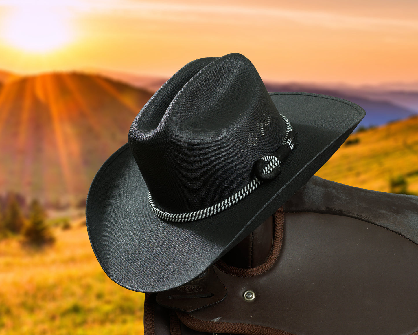 17575 Black Cowboy Hat