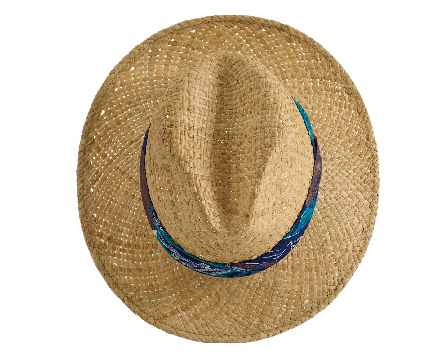 Safari Crushable Raffia Straw Hat