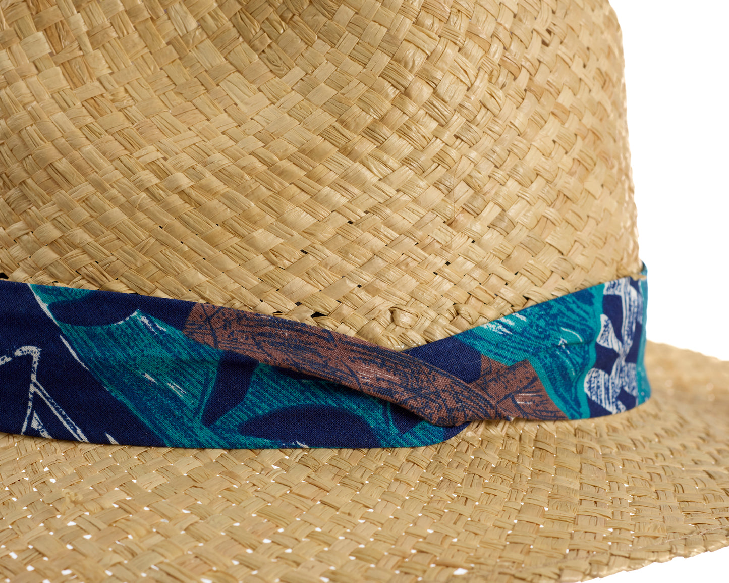 Safari Crushable Raffia Straw Hat