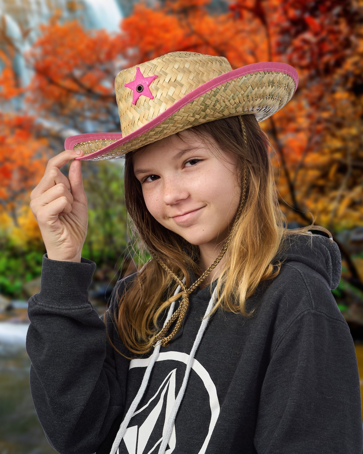 Pink Bronce Youth Hat